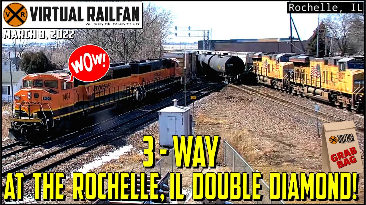 GREAT 3-WAY IN ROCHELLE AT THE DOUBLE DIAMOND & A 3-WAY WITH A MOW!  PRISM EFFECT ON GATE!  3/9/2022