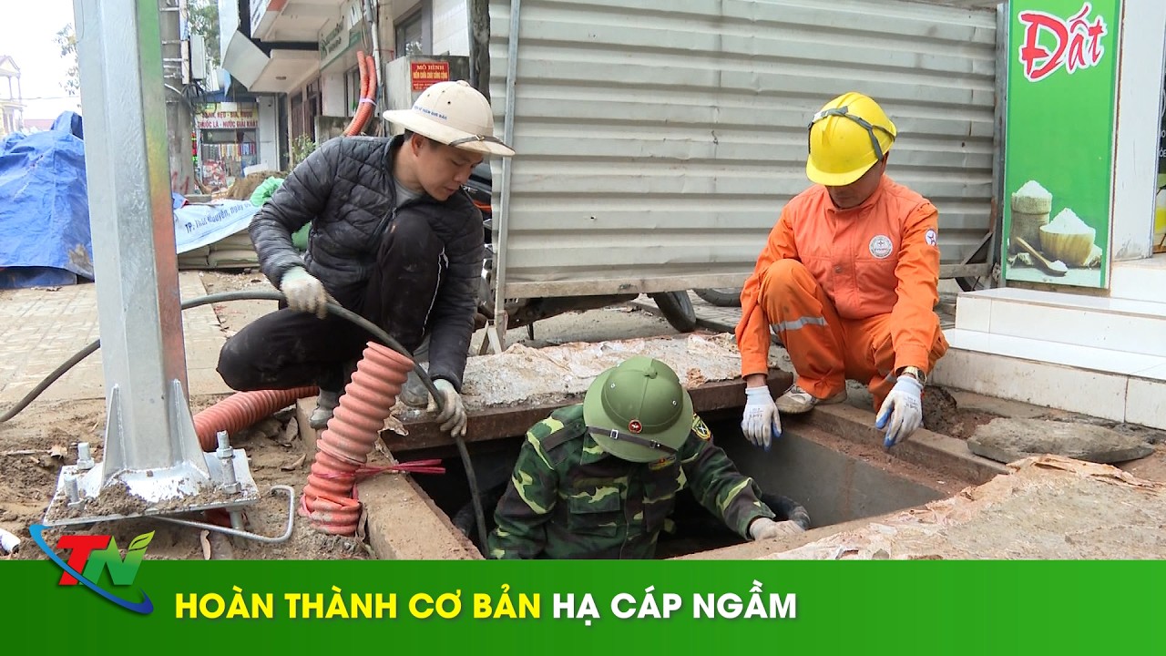 Hoàn thành cơ bản hạ cáp ngầm