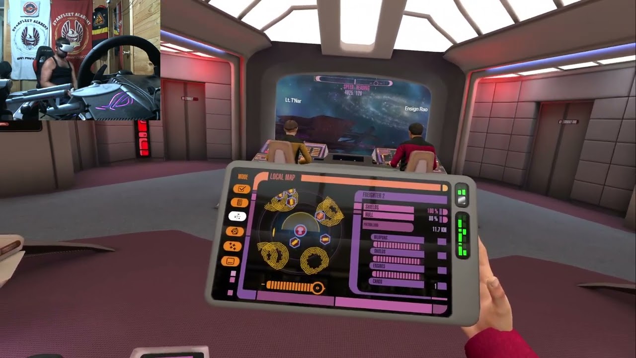 SOLO BORG Mission - USS Enterprise NCC-1701-D - Borg Cube Destroyed! Star Trek Bridge Crew Red Squad