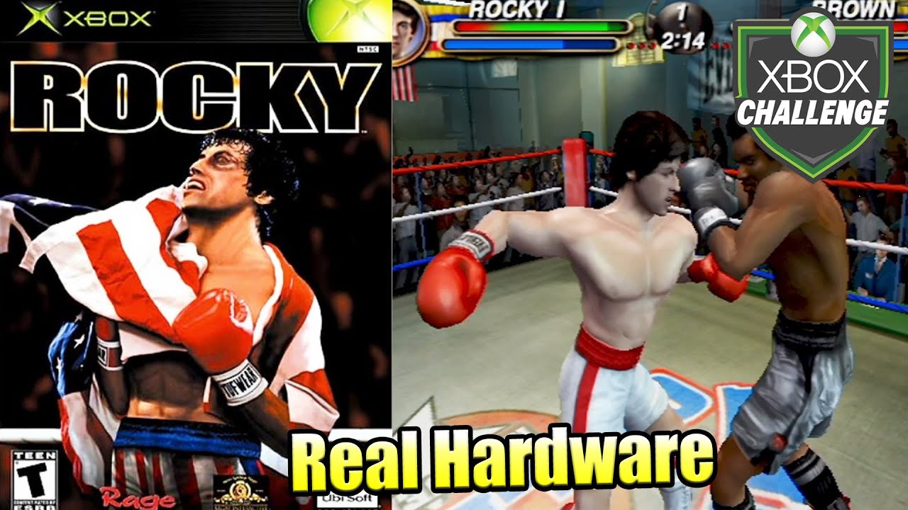 Rocky — Xbox OG Gameplay HD — Real Hardware {Component}