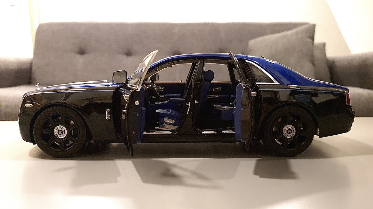 Rolls-Royce Ghost 1:18 Scale from Kyosho (Unboxing and Reviewing)