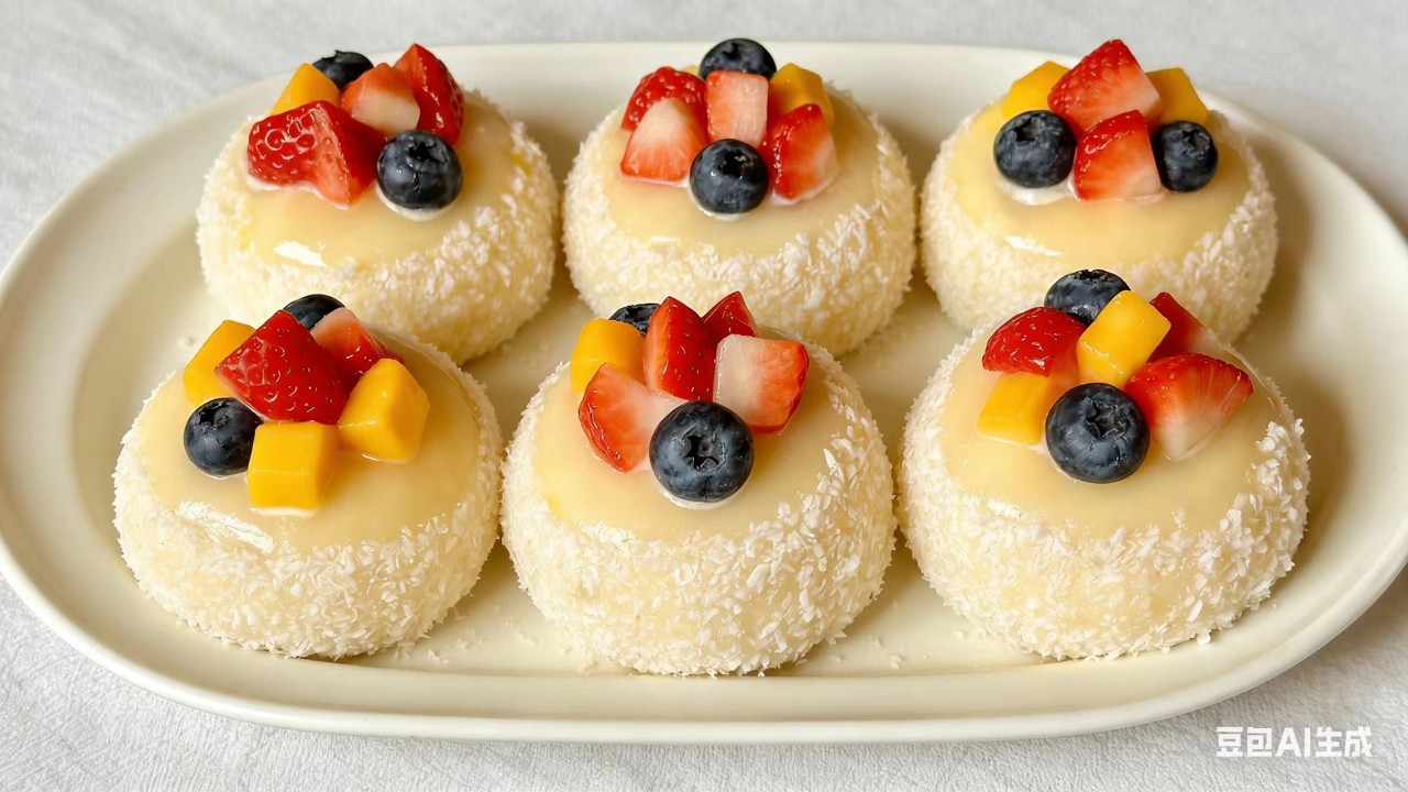 Setting up a stall to sell glutinous rice cakes and earning thousands of yuan per day.