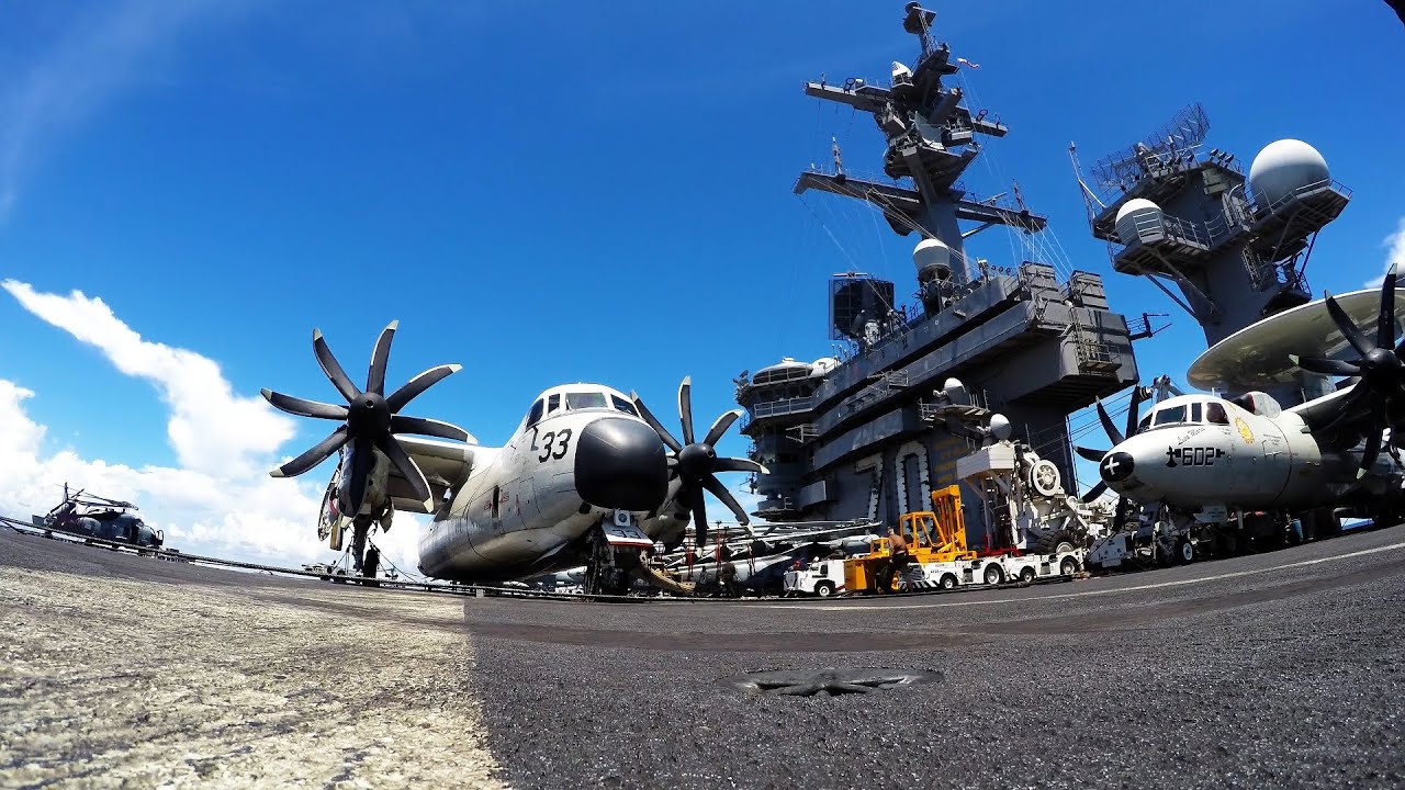 Hustlers - Cruise Video 2014/15 C-2A Greyhound COD VRC-30 Providers