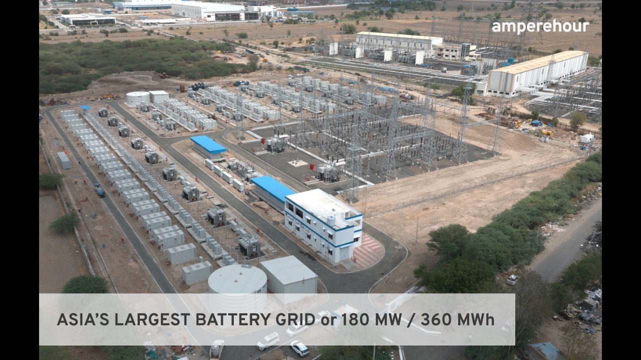 Powering India's Energy Transition: 180 MW / 360 MWh Battery Storage System