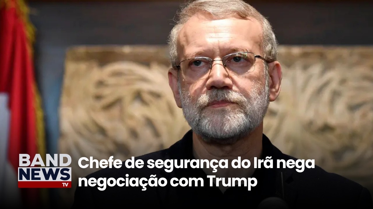 Chefe de segurança do Irã nega negociação com Trump | BandNews TV