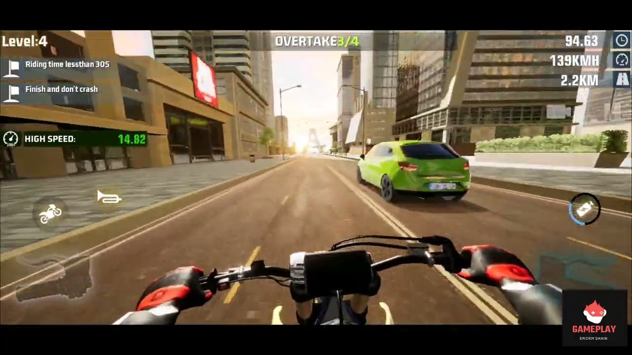 GAME PLAY - Speed Moto Dash first part