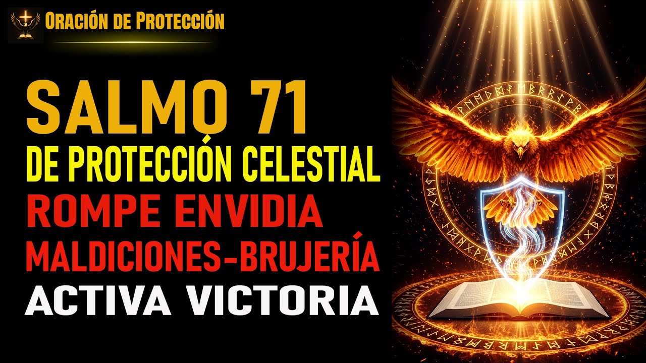 🔥 SALMO 71 ORACIÓN PODEROSA PARA ROMPER MALDICIONES, VENCER ENEMIGOS, BRUJERÍA Y ENVIDIA