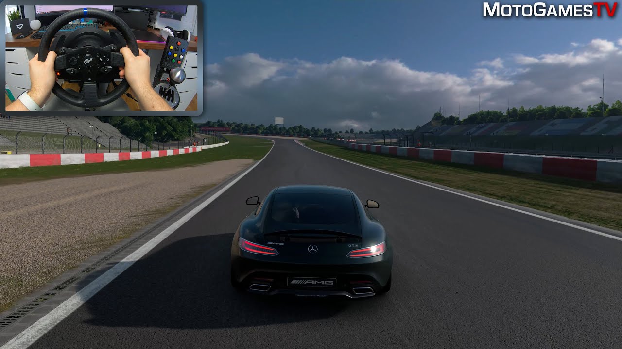 Gran Turismo Sport - 2015 Mercedes AMG GT S | Thrustmaster T300RS Gameplay