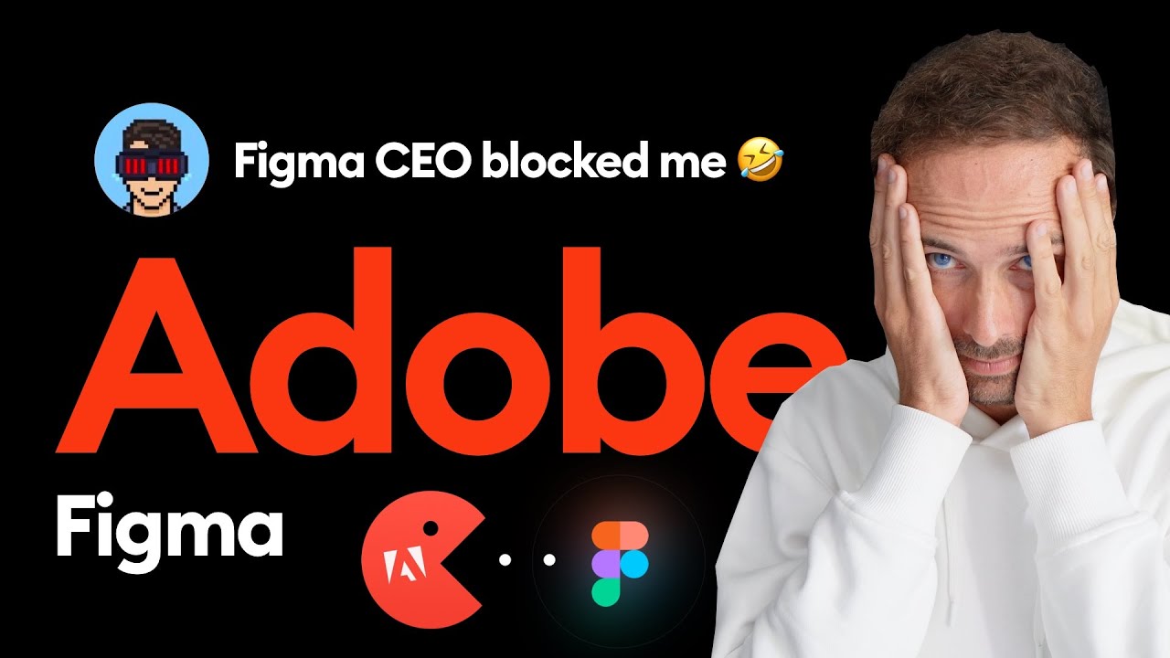 Adobe buys Figma. Figma CEO blocks me.