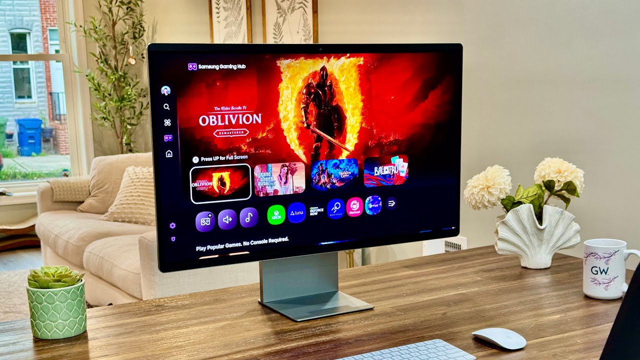 The Best OLED Monitor? Samsung Smart Monitor M9 Review! (4K HDR)
