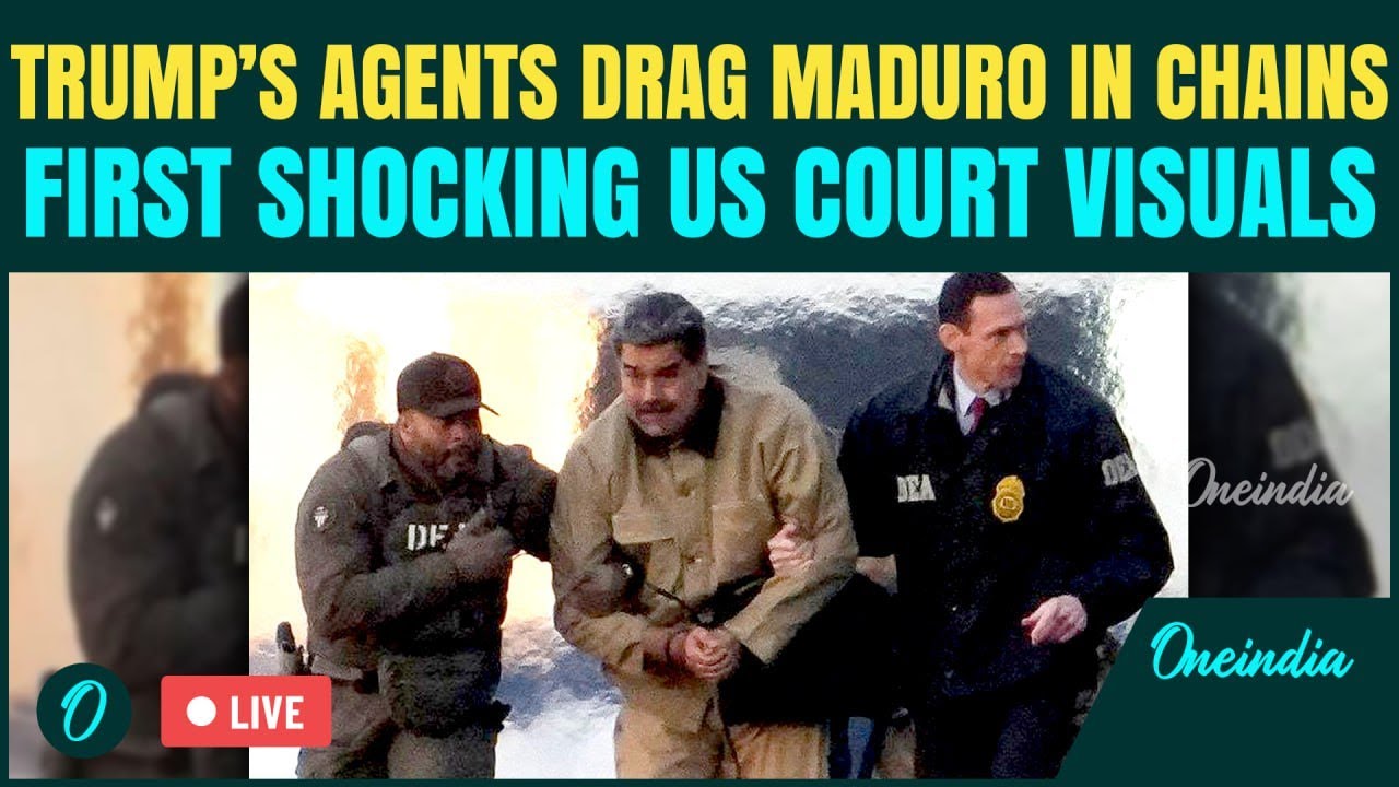 Maduro LIVE | Trump’s Agents DRAG Maduro | Venezuelan President CHAINED After Trump’s Brutal ATTACK