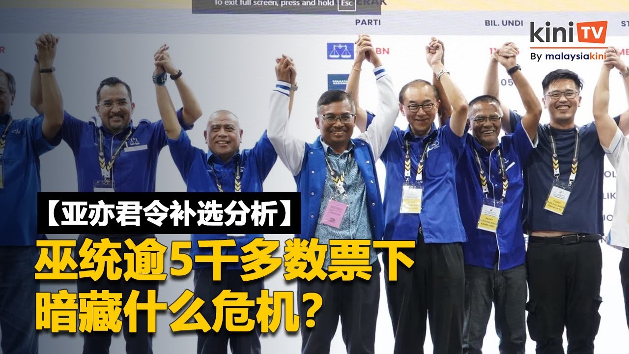 亚亦君令补选成绩暗藏警讯？  学者：巫统愈发仰赖华裔票