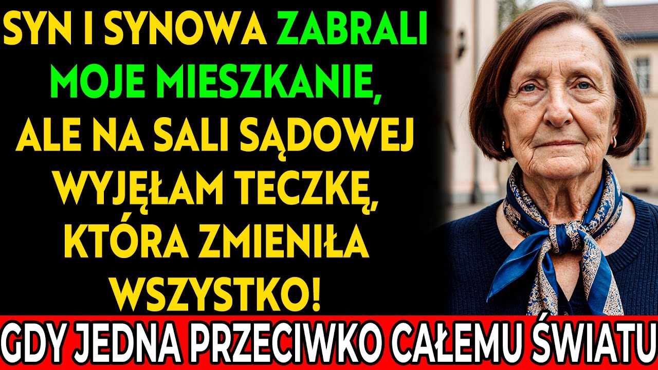 Kiedy pojawiłam się w sądzie, sędzia nie potrafił ukryć zdziwienia: „Dlaczego tu jesteś?”
