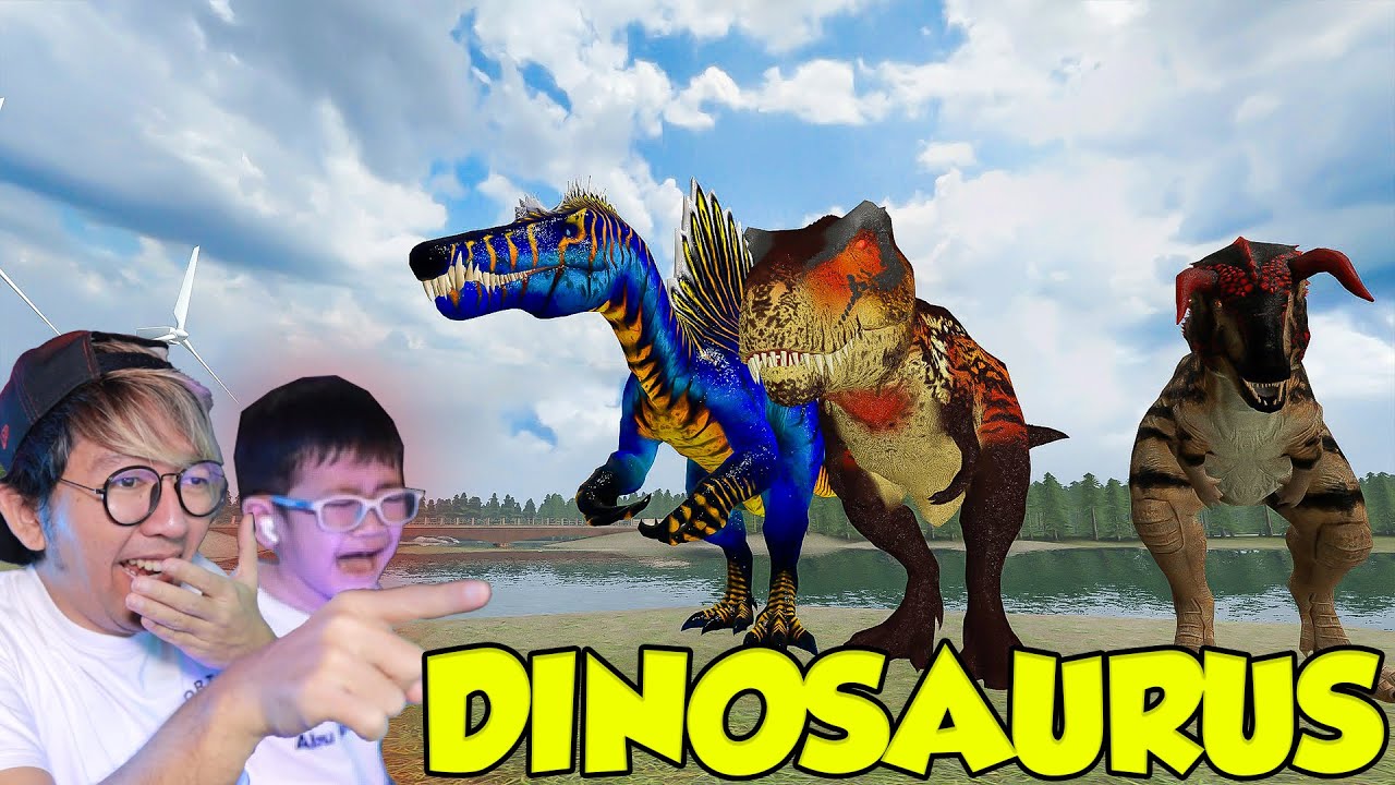 BANG CUPU AJAK MIKACIL LIHAT DINOSAURUS TERBESAR‼️ KETAKUTAN SAMPE MAU NANGIS (Gmod)