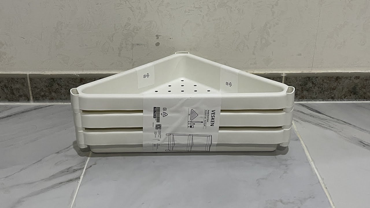 IKEA Vesken Corner Shelf Unit Assembly