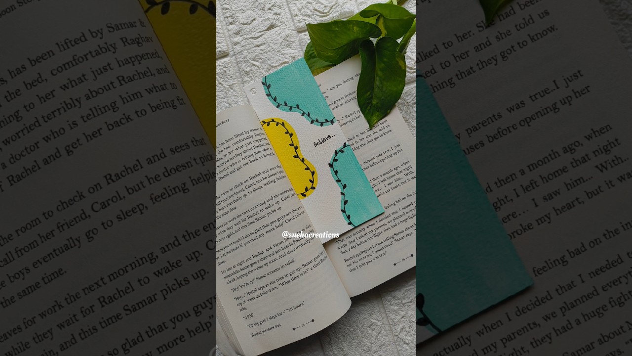 Boho Bookmark Idea 😍🔖