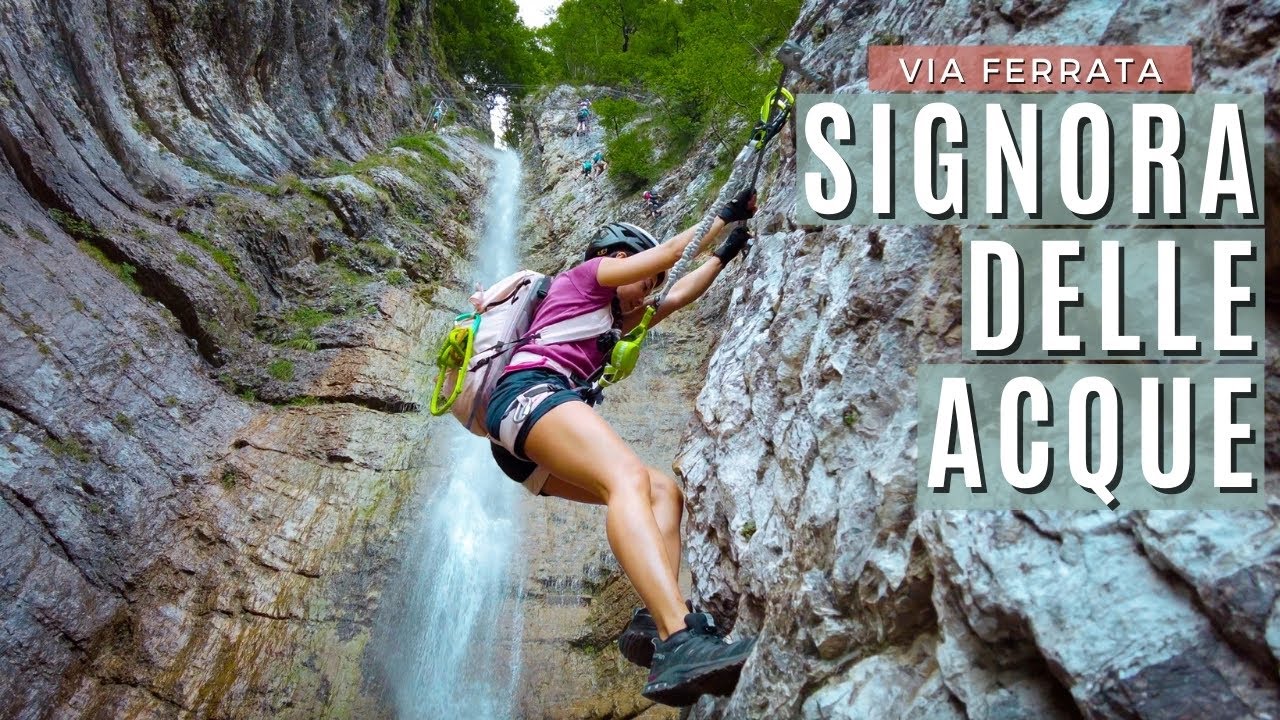 Climbing Signora Delle Acque Via Ferrata | Ballino, Italy 🇮🇹