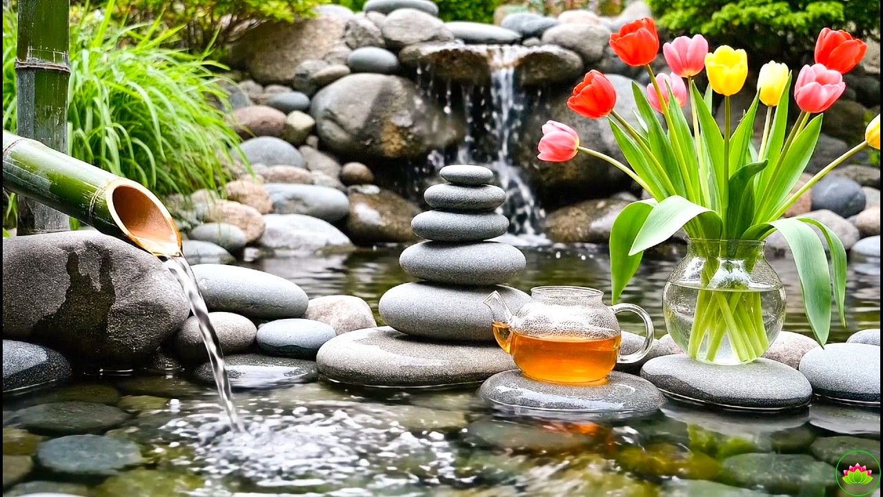 Healing Serenity | Piano & Water Ambience