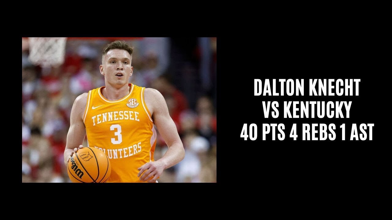 Dalton Knecht vs Kentucky (40 PTS 4 REBS 1 AST 1 STL) 3/9/24