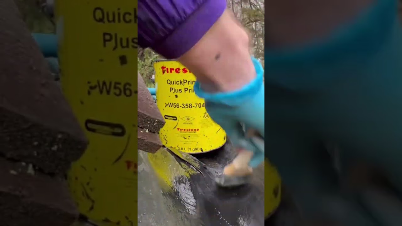EPDM gutter repair