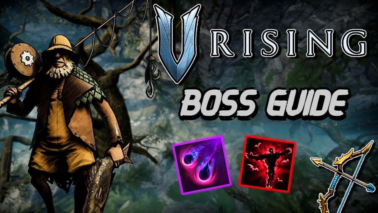 V Rising 1.0 | Finn the Fisherman Boss Guide | Brutal Mode | No Hit (Semi-Daytime) Example