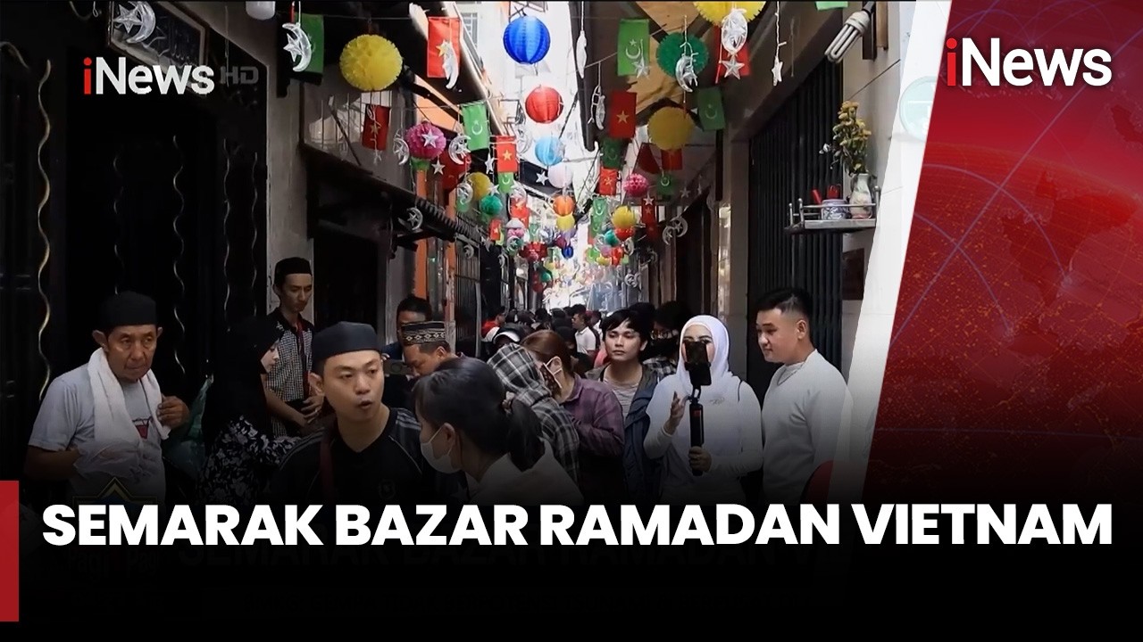 Bazar Iftar Cham di Vietnam Diserbu Pengunjung  | iNews Pagi (4/3)