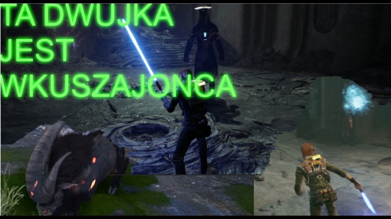 star wars fallen order #2 ta dwujka jest wkuszajonca