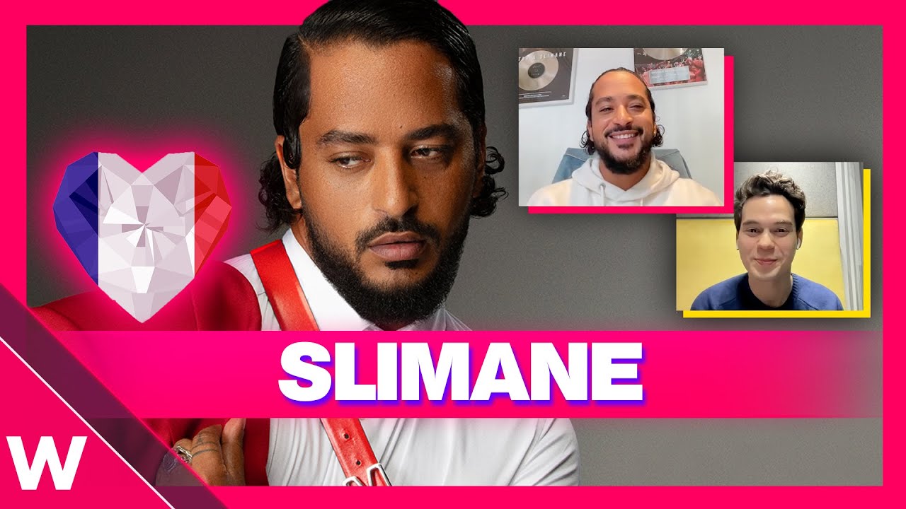 🇫🇷 Slimane “Mon Amour” INTERVIEW | France’s Eurovision 2024 act reacts to his selection