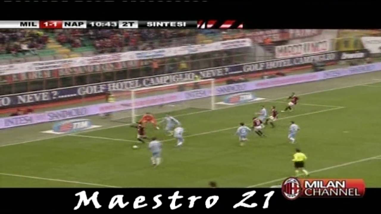 Highlights AC Milan 1-1 Napoli - 21/3/2010