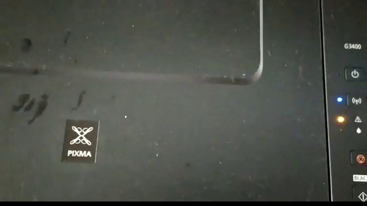 Réparation du problème de la lampe orange pour l'imprimante Canon pixma