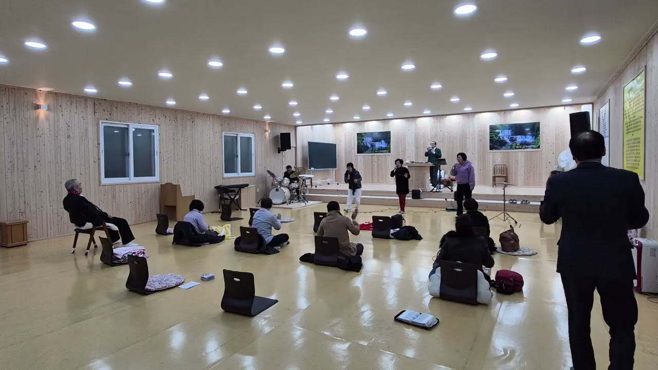 김창연 목사 목포 중앙 기도원 성령집회 실황. 010-2284-1268