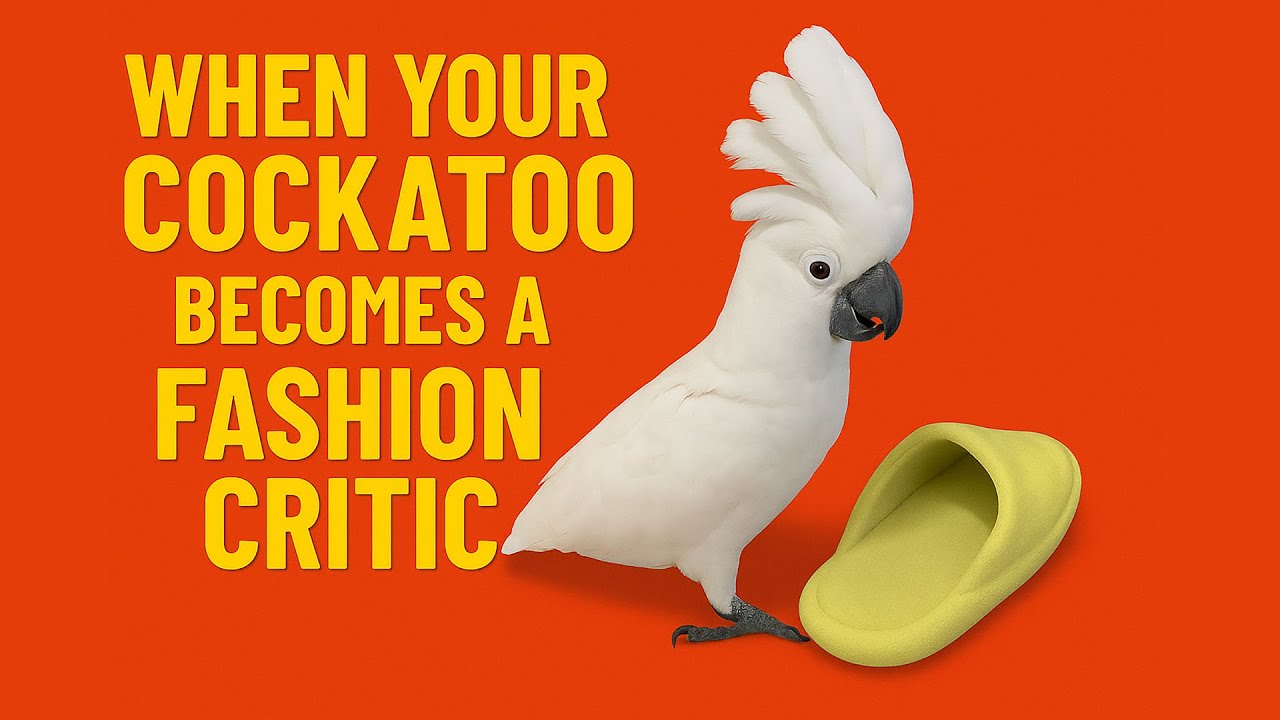 Mashouk vs Oysho Slipper – A Cockatoo’s Fashion Test!