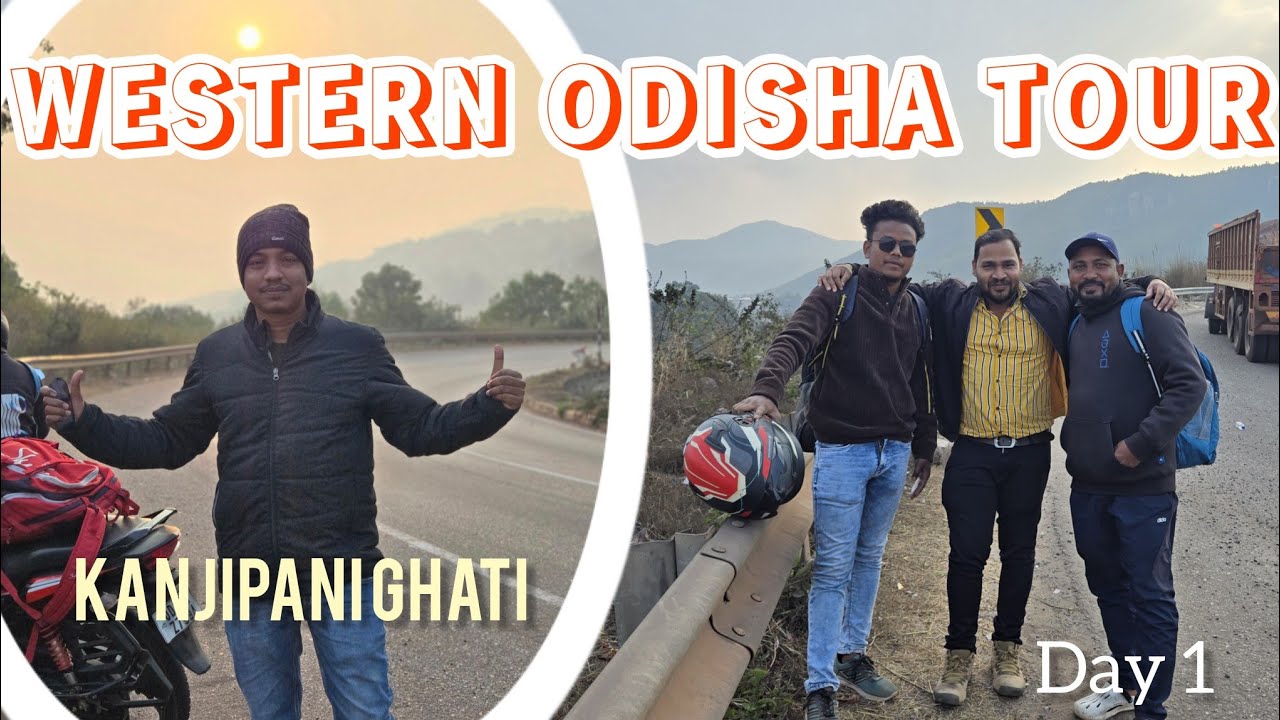 WESTERN ODISHA TOUR//KANJIPANI GHATI VIEW/DEOGARH TOWN VIEW//BIKE RIDE @traveldiariescrew 