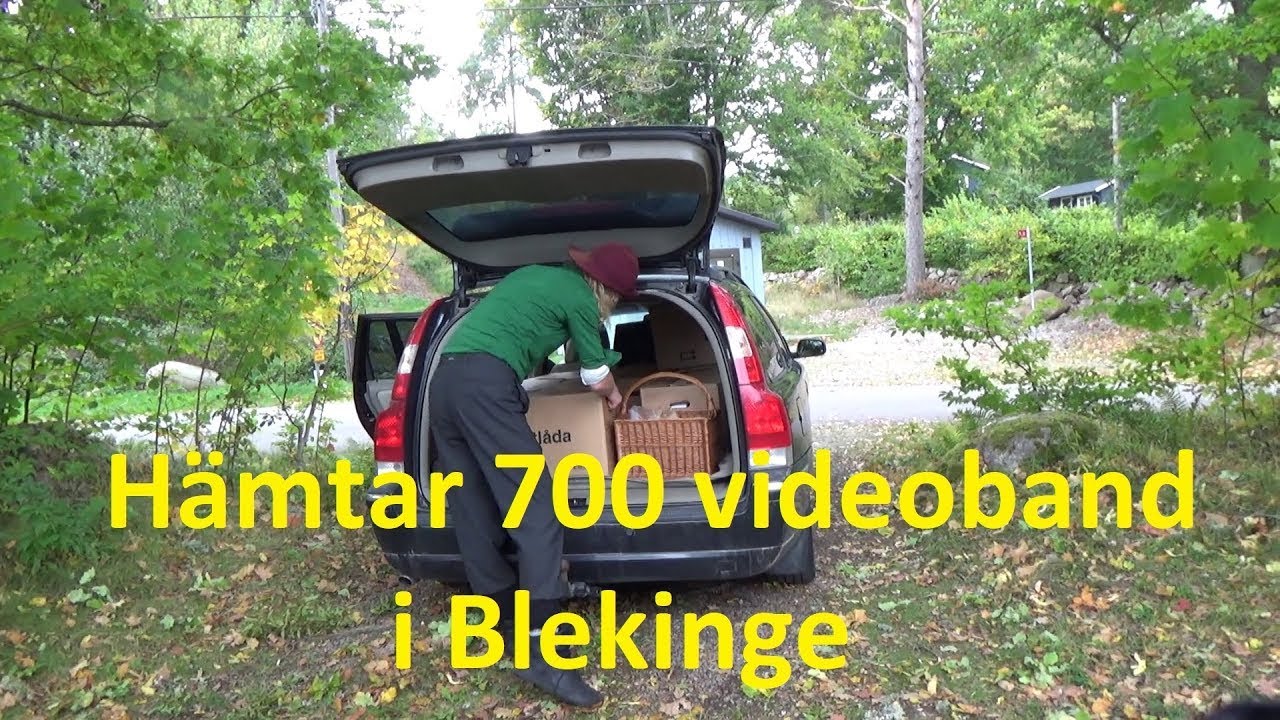 Roadtrip VHS #2 - Hämtar 700 Videoband i Blekinge (2021)