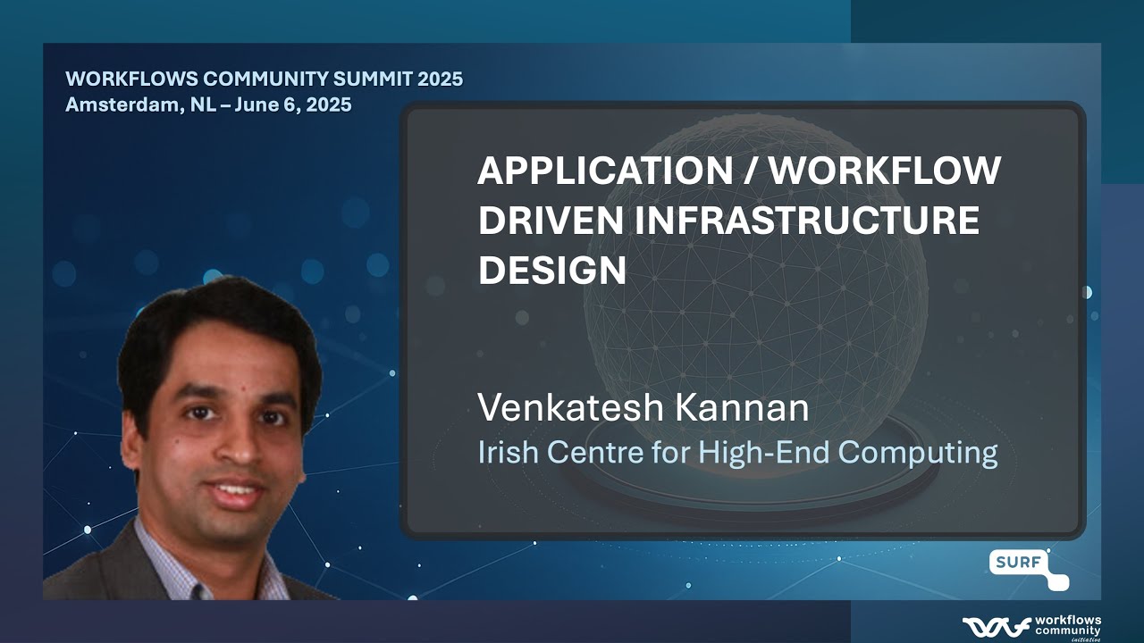 WCS 2025 &ndash; Application / Workflow Driven Infrastructure Design