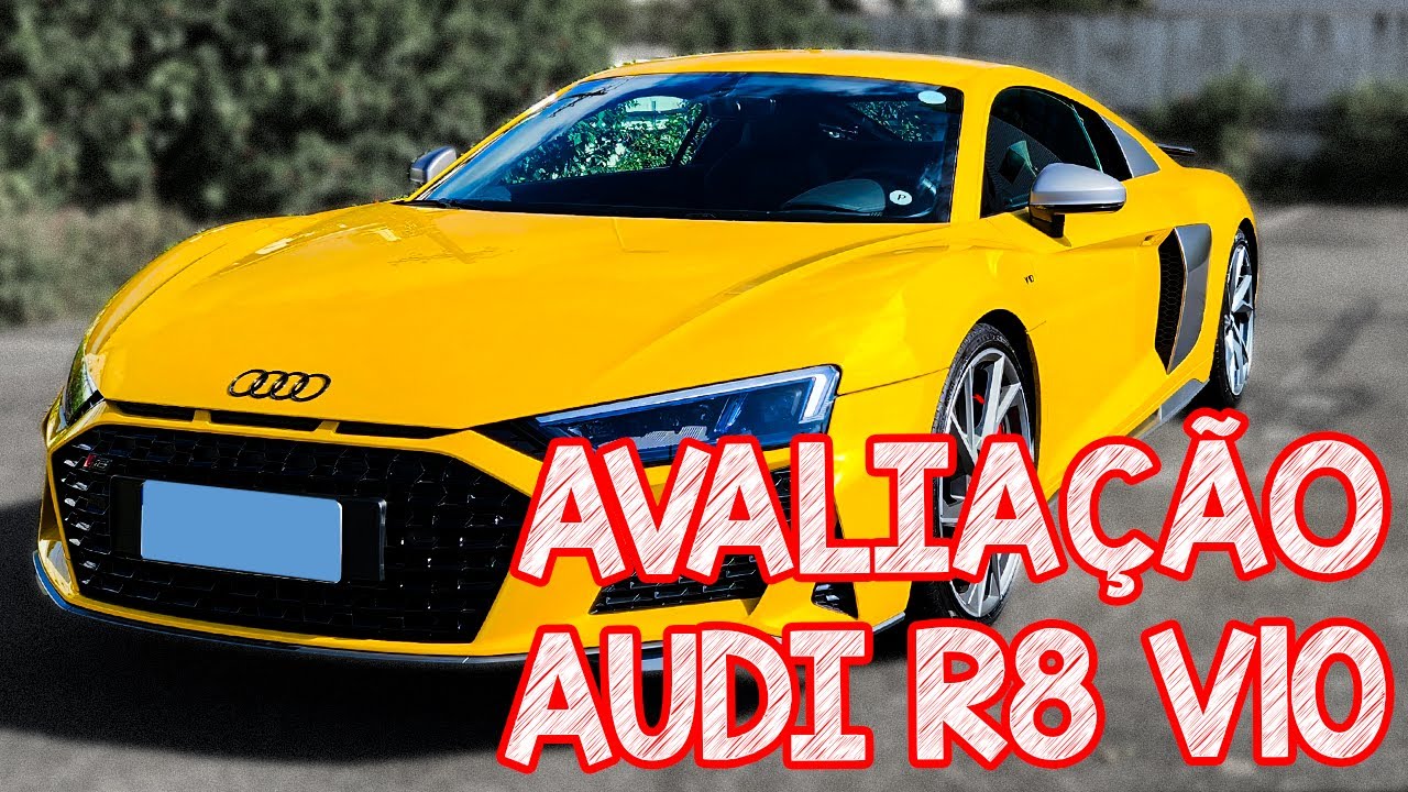 Avaliação Audi R8 V10 - O SUPERCARRO DA AUDI COM MOTOR DA LAMBORGHINI HURACAN