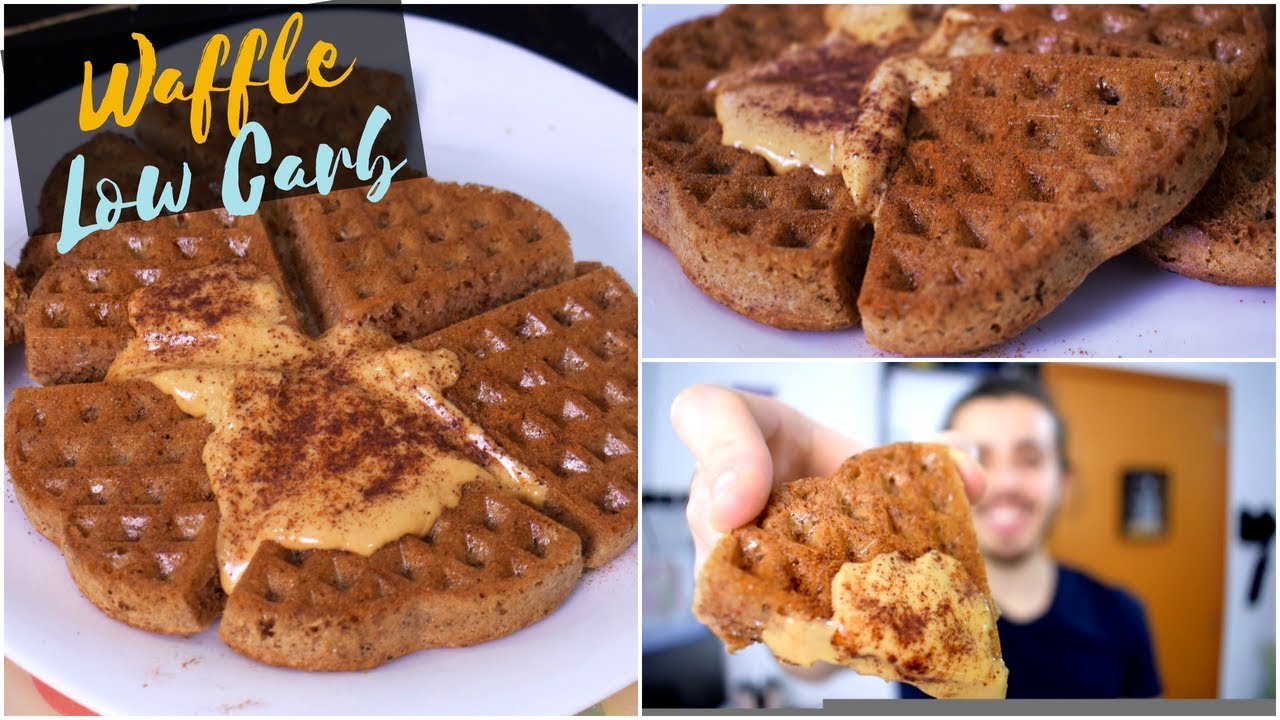 Receita para Café da Manhã Low Carb: Waffles | Batata Assando