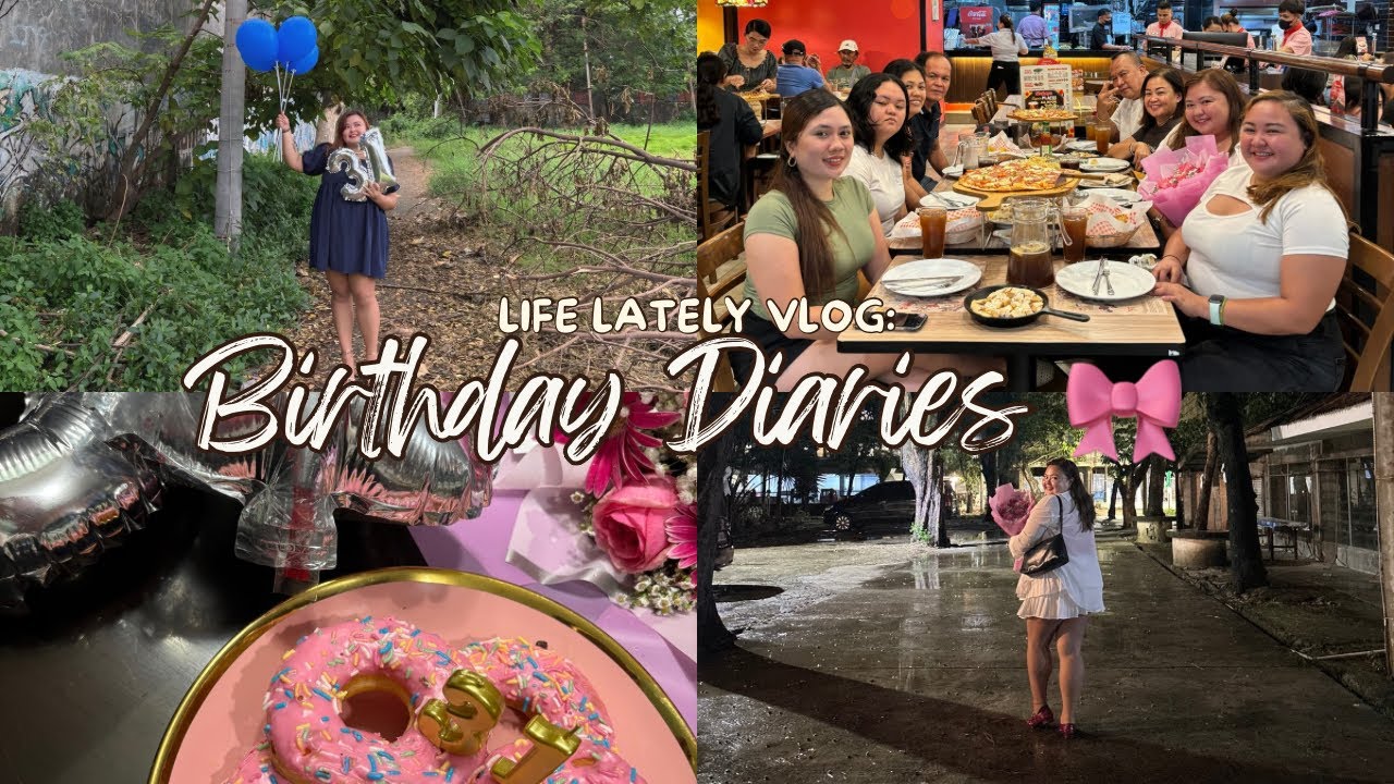 Spend my birthday with me 🎉❤️✨ | Life Lately Vlog 🎀 | Mery Getigan