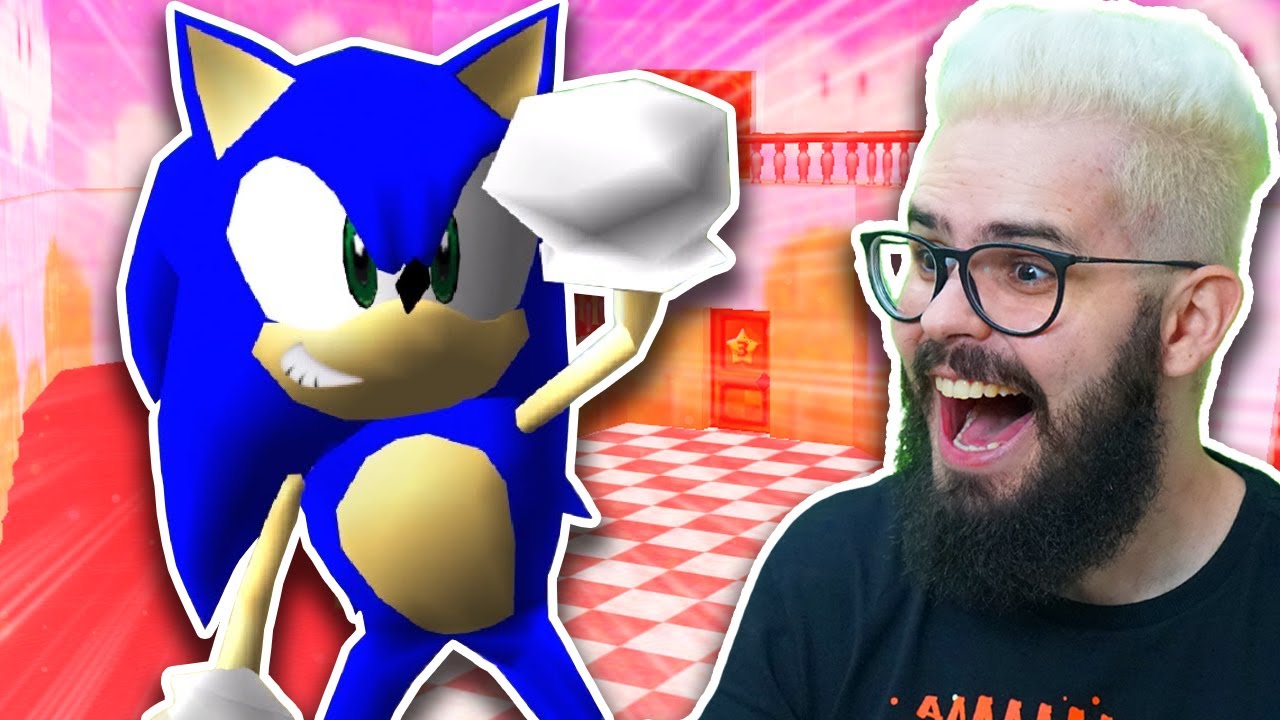 DESTRAVEI O SONIC NO MARIO 64!