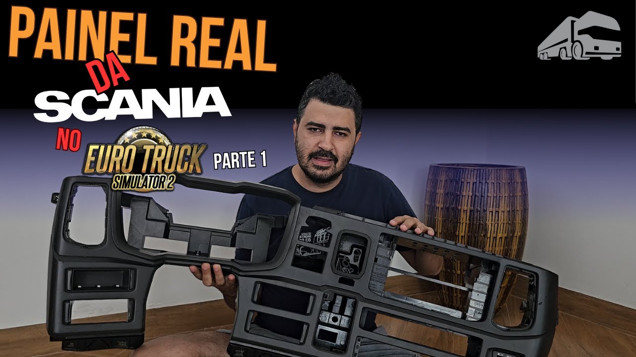 Conversão do Painel Real da Scania para o Simulador – Etapa 1 | Setup Ultra Realista