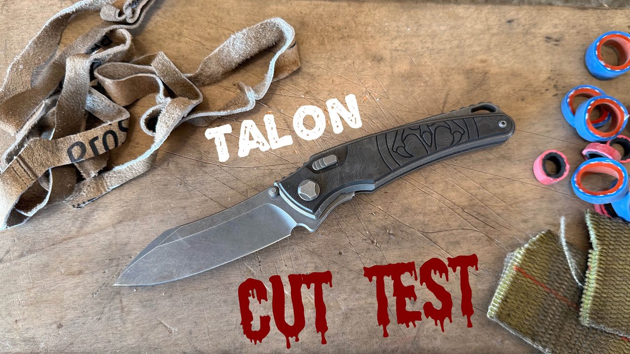 Тест на порезы: ножи Hawk &laquo;Talon&raquo;!