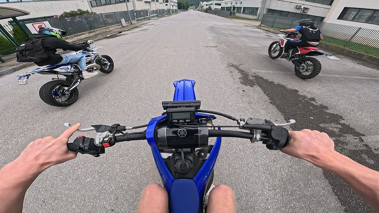 HA GRATTATO TUTTO...🤯 - SP4RO YZ 125 & XE 125