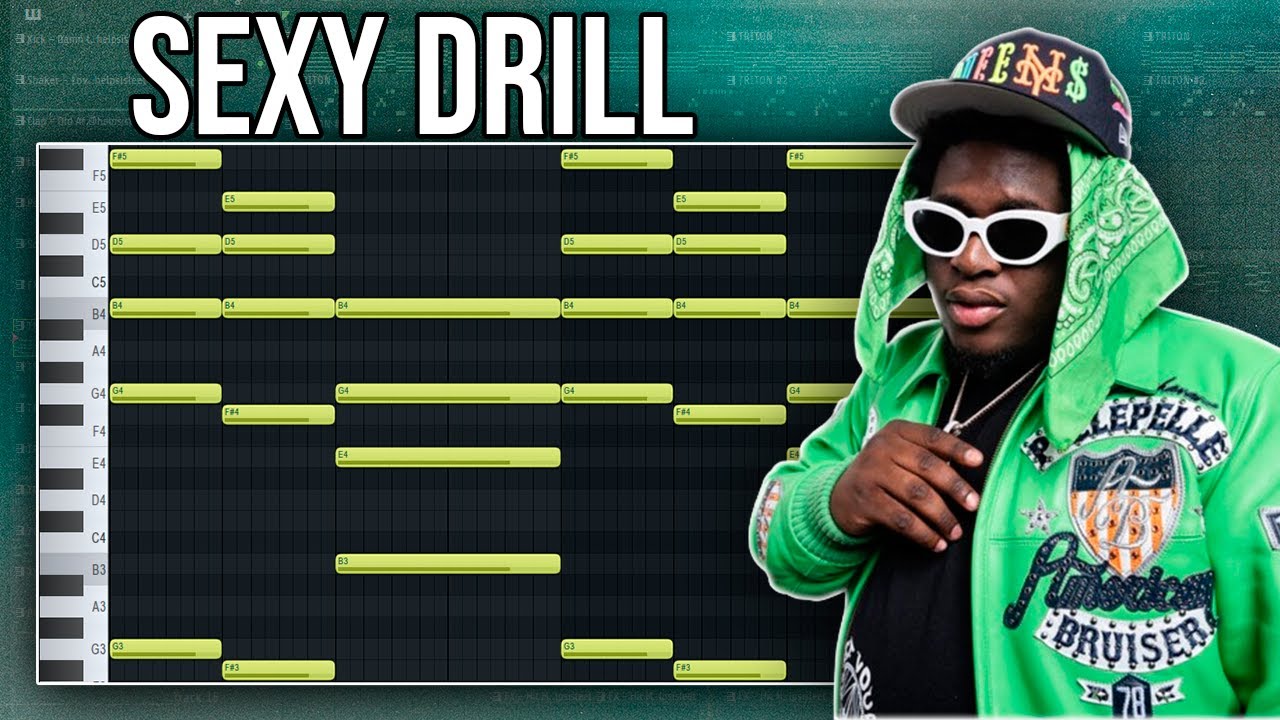 COMO FAZER BEAT DE SEXY DRILL (OS MENINO DA NOVA, CASH COBAIN, ICE SPICE ETC...)