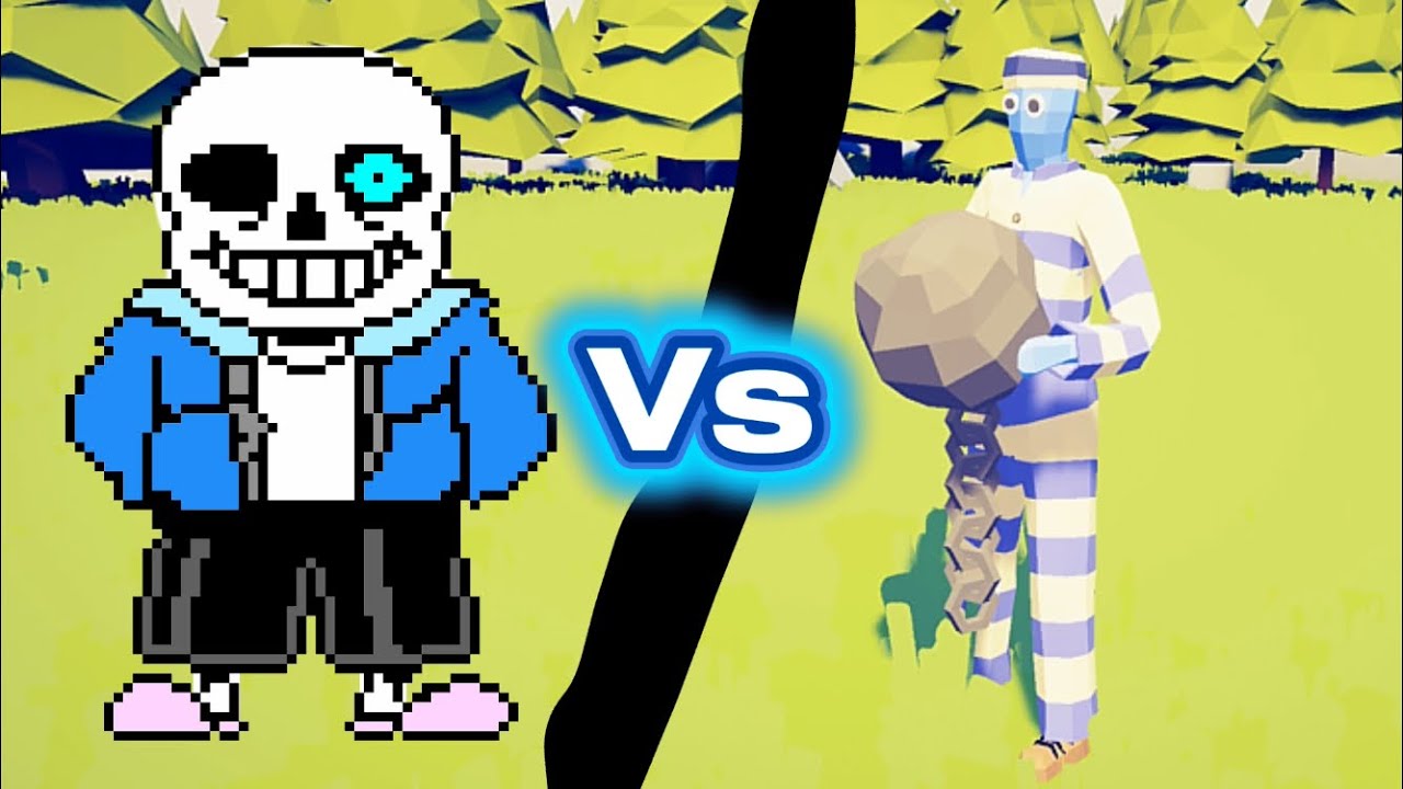 Sans the Skeleton Vs All Secret Units - Totally Accurate Battle Simulator TABS