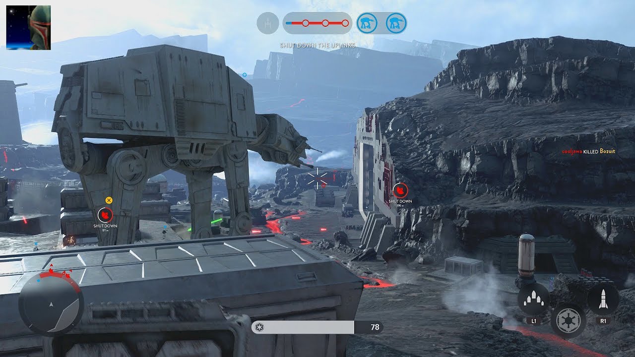 Star Wars Battlefront - Walker Assault Gameplay PS4 60fps (No Commentary)