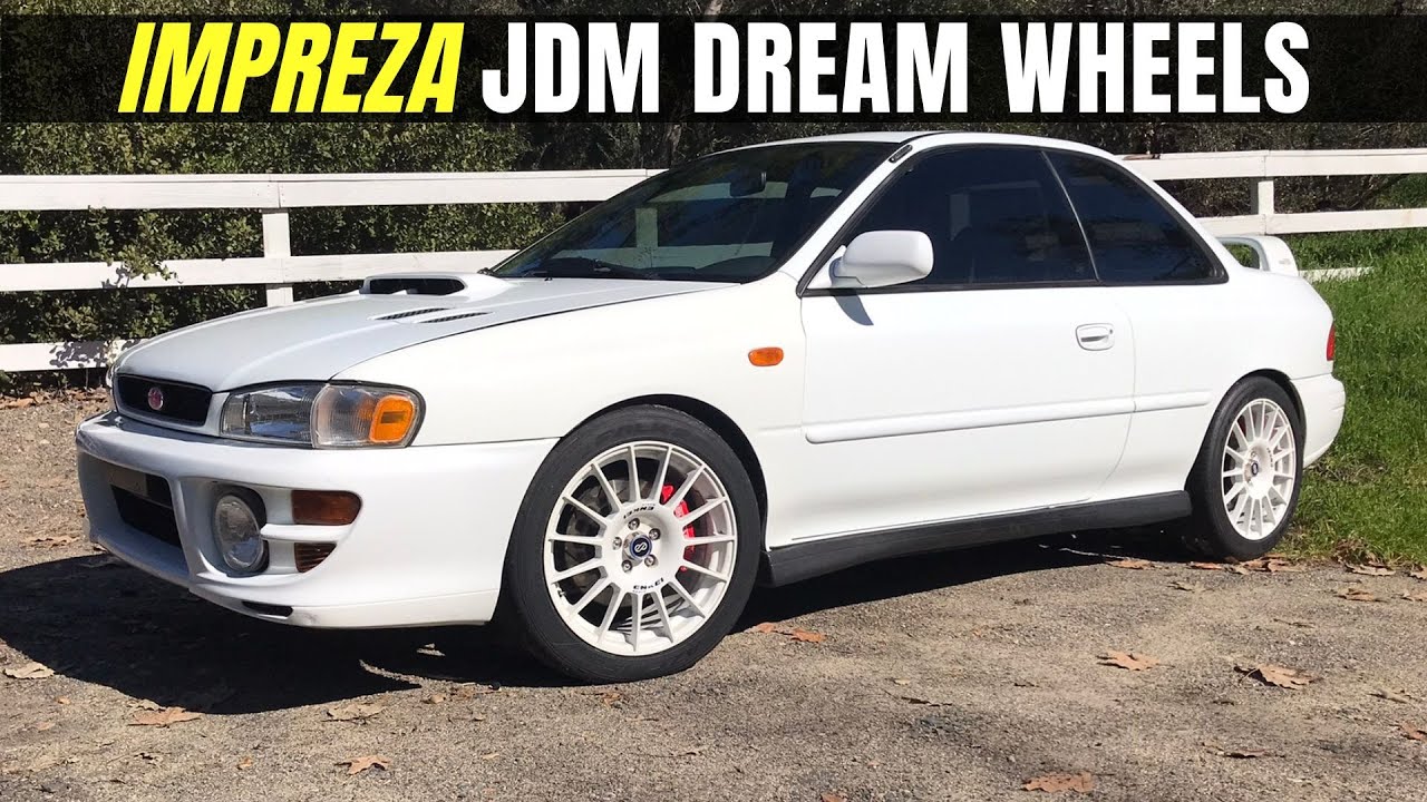 NEW WHEELS FOR THE GC8 IMPREZA 2.5RS - JDM Enkei RC-T4