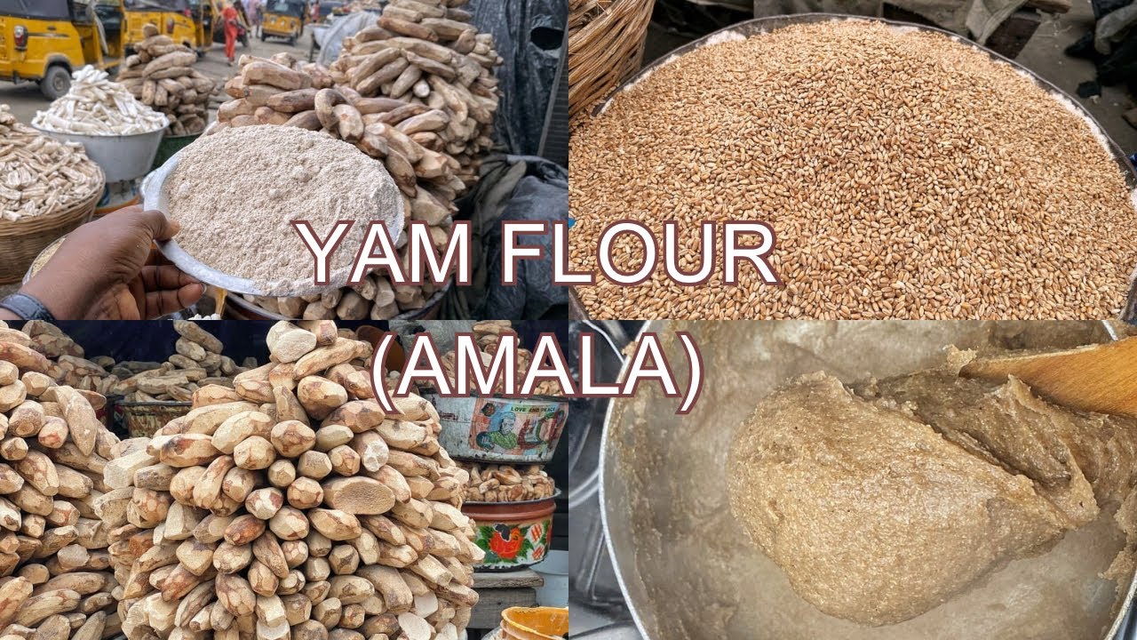 How To Make Yam Flour At Home |ELUBO|