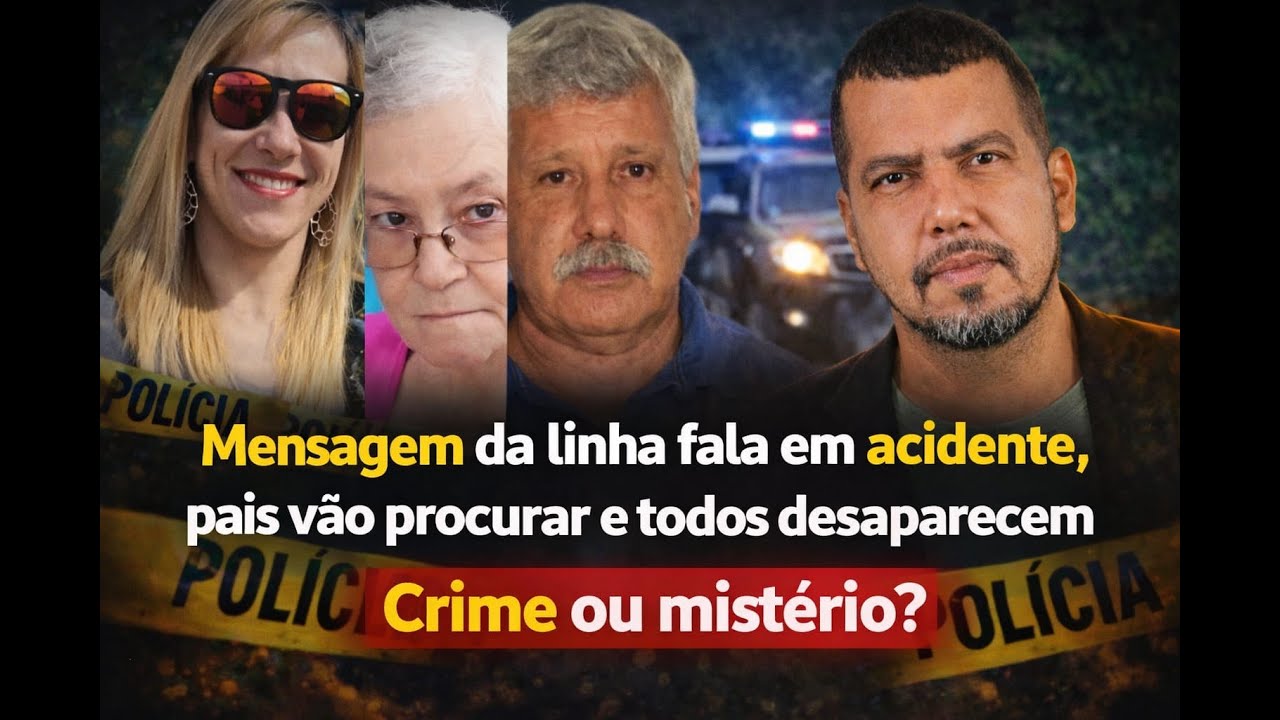 FAMÍILIA GERMANN DE AGUIAR: FILHA DESAPARECE, PAIS VÃO PROCURA-LA E SOMEM TÁMBEM! MISTÉRIO OU CRIME?