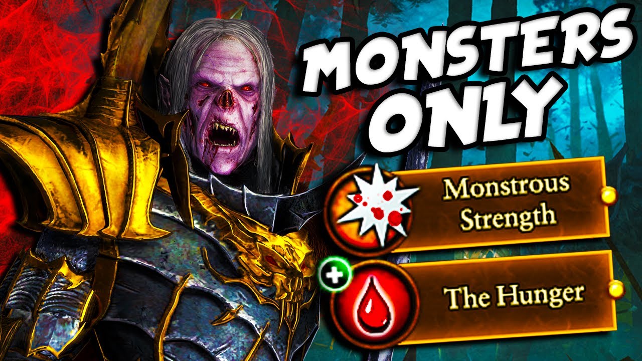 Can You Beat Total Warhammer 3 Using ONLY Monsters As Vlad Von Carstein?
