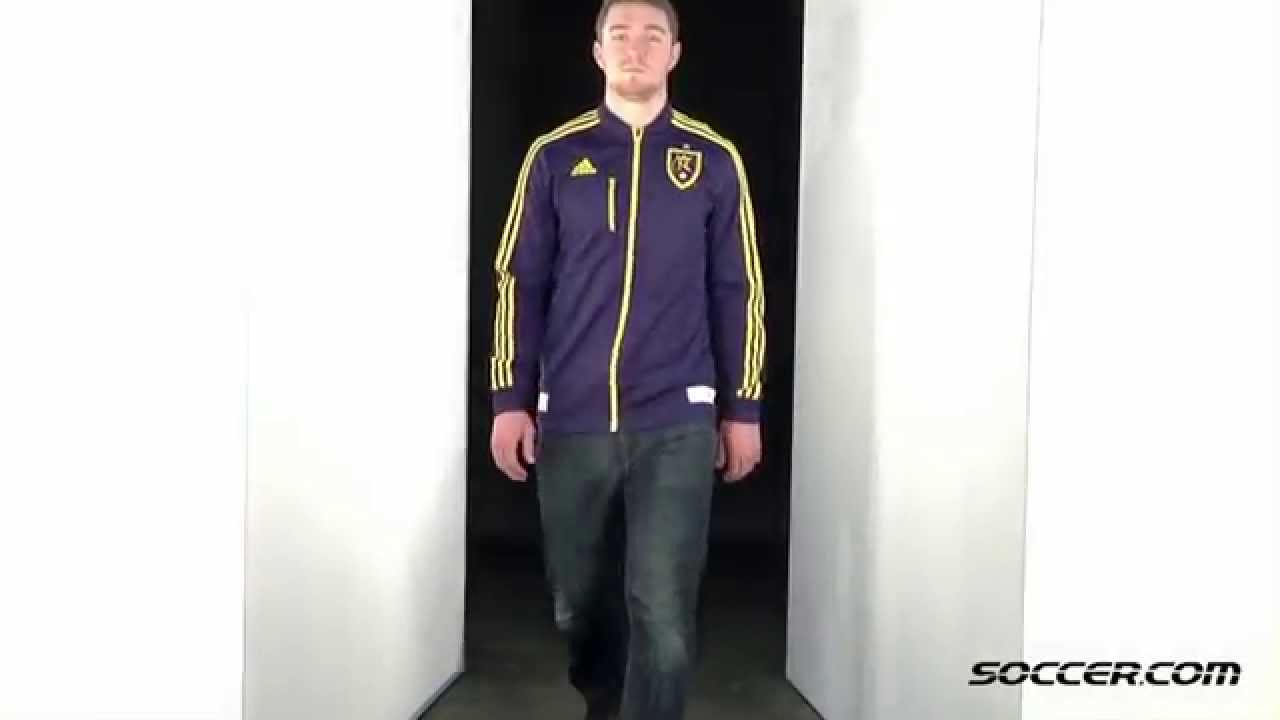 adidas Real Salt Lake Full zip Anthem Track Jacket 2015 71682